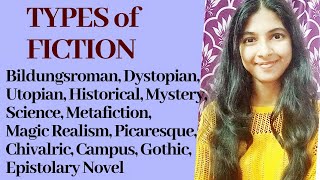 Types of Fiction in English Literature [upl. by Libbi]