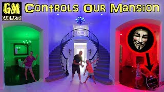 Game Master Controls Our House for 24 Hours With Alexa [upl. by Seebeck893]