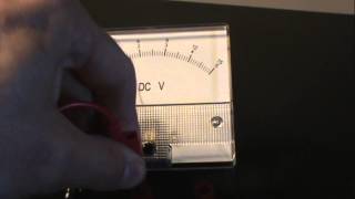 How to use analog volt and ammeters [upl. by Miller]