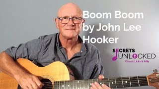 How to Play Boom Boom by John Lee Hooker on Guitar [upl. by Gamaliel2]