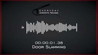 Door Slamming  HQ Sound Effects [upl. by Paugh51]