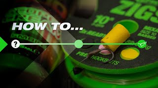 How To Use Ready Tied Zigs  Carp Fishing  Neil Spooner Korda [upl. by Eednak]