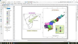 Create Map Layout in ArcGIS – Study Area Mapping [upl. by Gordy503]