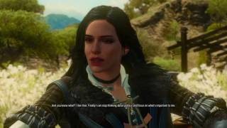 The Witcher 3 Blood and Wine Ending  Yennefer Moves In [upl. by Alyled]