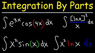 Integration By Parts [upl. by Emelita]