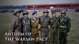 Eng CC Anthem of The Warsaw Pact  Песня объединённых армий Soviet Military Song [upl. by Karna]