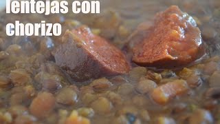 Lentejas con chorizo [upl. by Adniles]