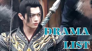 XU KAI DRAMA LIST All 19 released upcoming TBA drama to date [upl. by Ennovahc]