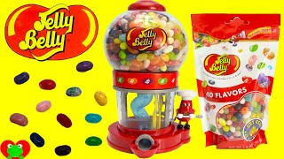 Jelly Belly Bean Machine LEARN Colors and Sorting with Jelly Beans [upl. by Yekcim]