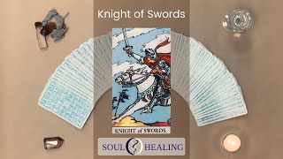 Knight of Swords Tarot card meaning [upl. by Erodasi]