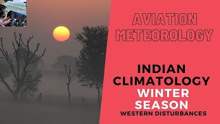 DGCA CPLATPL Aviation Meteorology  Indian Climatology  Winter season [upl. by Notffilc420]