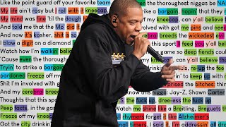 JAYZ  Dead Presidents  Rhymes Highlighted [upl. by Naujud]