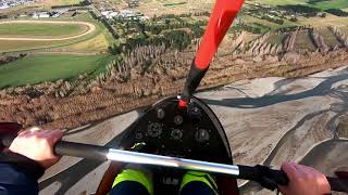 Turbulence in a Microlight Trike [upl. by Uttasta581]