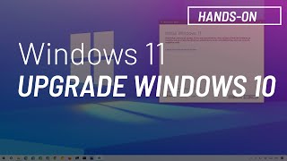 Windows 11 Upgrade from Windows 10 [upl. by Ynettirb578]