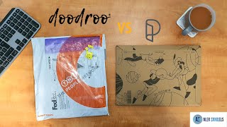 Paperlike vs doodroo unboxing [upl. by Larimor]