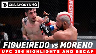 UFC 256 Recap Figueiredo and Moreno fight to a draw in an instant classic  CBS Sports HQ [upl. by Link726]