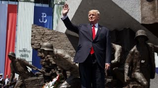 Trumps full speech to crowd in Poland [upl. by Okim177]