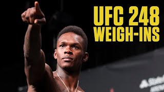 UFC 248 Ceremonial WeighIns  ESPN MMA [upl. by Cousins]