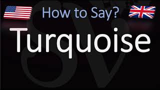 How to Pronounce Turquoise CORRECTLY [upl. by Doble]