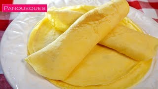 Panqueques receta fácil y rápida EN MINUTOS [upl. by Engedi]