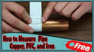 How to Measure Pipe Diameter Size Free Tool Download [upl. by Kim]