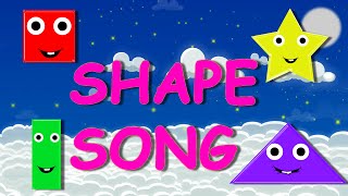 Shape Song  Rhymes for Kids  Children Song [upl. by Conlen525]