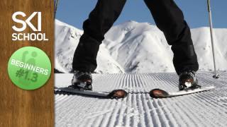 How to Snow Plough Ski  Beginner Ski Lesson 13 [upl. by Dukie]