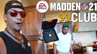 NFL Players React to Being a 99 Rating in Madden 21 [upl. by Neehsar]