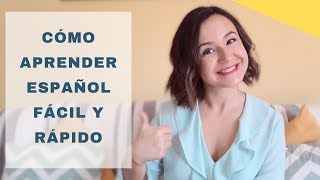 Técnicas para aprender español de manera fácil LearnSpanisheasy [upl. by Phippen]