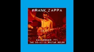 Frank Zappa Halloween 77 The 303110 Guitar Solos [upl. by Ogir]