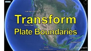 Transform Plate Boundaries [upl. by Shandie]