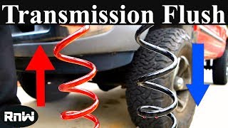 How to Do an Easy DIY Transmission Fluid Flush Hack [upl. by Treve]