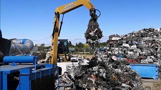 IngBonfiglioli DRAKE 10 Hammermill Compact Shredder in operation in New Zealand [upl. by Ring660]