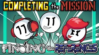 FINDING the REFERENCES Completing the Mission  PART 1 Henry Stickmin Collection [upl. by Etsirhc]