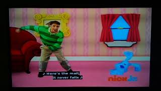 Blues Clues Mail Time Song The Anything Box [upl. by Esiuqcaj]