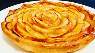 Tarte Aux Pommes  Recette Rapide [upl. by Yelhsa]