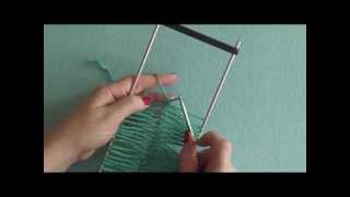 How To Hairpin Lace  Basic Strip Part 1 [upl. by Neeluj]