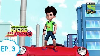 সানসিটিতে গাড়ি রেসিং  Adventures of Kicko amp Super SpeedoMoral stories for kids  Kids videos [upl. by Fidele484]