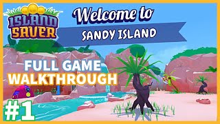 ISLAND SAVER 100 Walkthrough Gameplay Part 1  Sandy Island 100 [upl. by Roslyn]