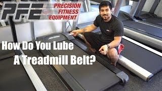 How To Lubricate A Treadmill Belt [upl. by Aihsal]