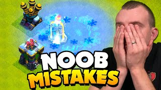 5 Biggest Mistakes All Noobs Make in Clash of Clans [upl. by Arrahs]