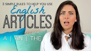 English Articles  3 Simple Rules To Fix Common Grammar Mistakes amp Errors [upl. by Daveen]