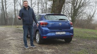 Dacia Sandero ECOG 100 test [upl. by Indihar541]