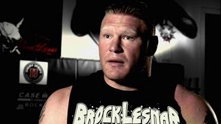 In an exclusive interview Brock Lesnar explains why he came back to WWE [upl. by Gant]