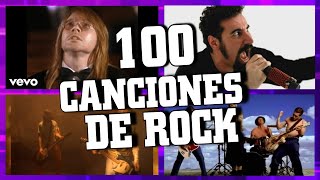 100 Mejores Canciones De ROCK De La Historia [upl. by Onileba]