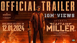 CAPTAIN MILLER  Trailer  Dhanush  Shivarajkumar Sundeep Kishan  Arun Matheswaran [upl. by Ggerk885]