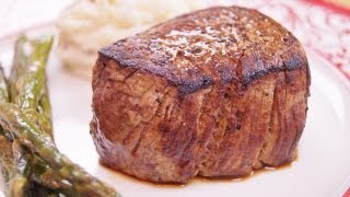 Filet Mignon Recipe How To Cook Perfect Filet Mignon BESTPanOvenDi KometaDishin With Di 45 [upl. by Dulcie738]