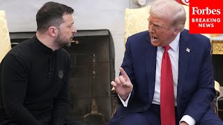 BREAKING NEWS Trump Zelensky And JD Vance Have Shocking Explosive Argument In The Oval Office [upl. by Fillian]