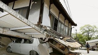 Japan Mindestens neun Tote bei Erdbeben auf Kyushu [upl. by Jovitah]