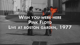 Pink Floyd  Wish You Were Here  Live at Boston Garden [upl. by Nathaniel]